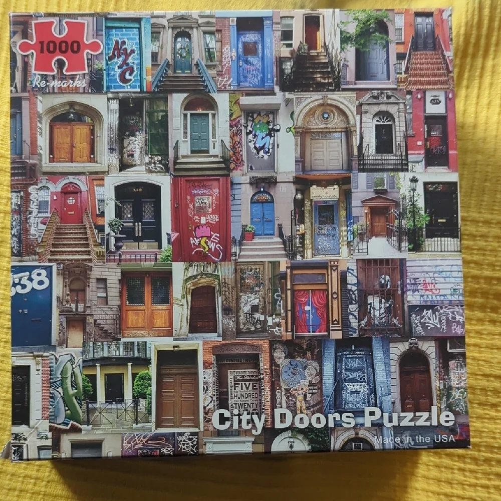 City Doors Puzzle 1000 Pieces